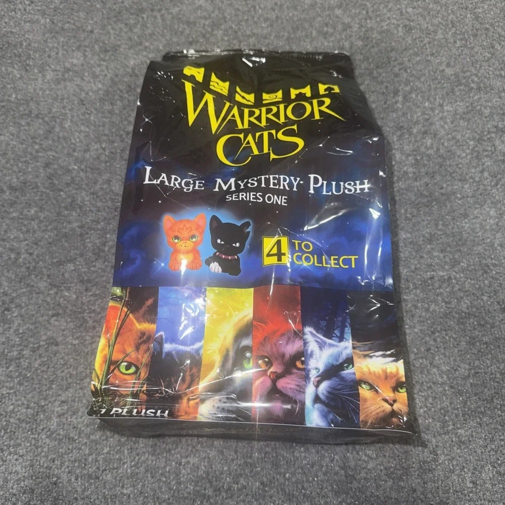 Warrior Cats Large Mystery Plush New Series 1 Sealed
